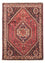 Tapis persan - Nomadic - 164 x 118 cm - rouge foncé