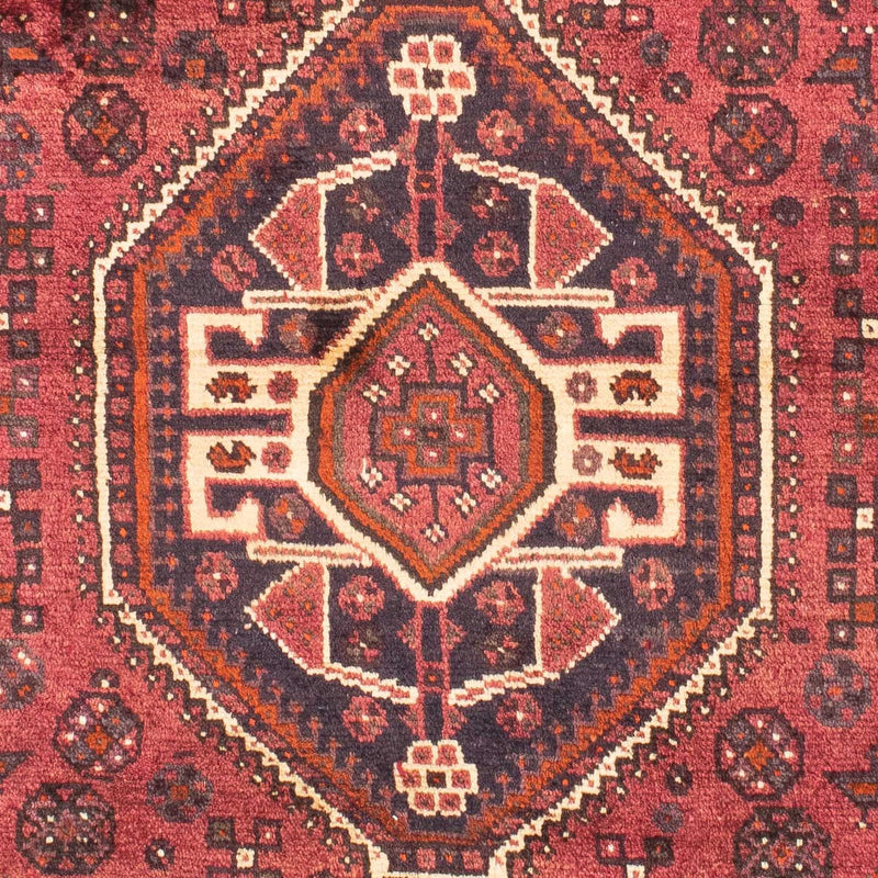 Tapis persan - Nomadic - 164 x 118 cm - rouge foncé