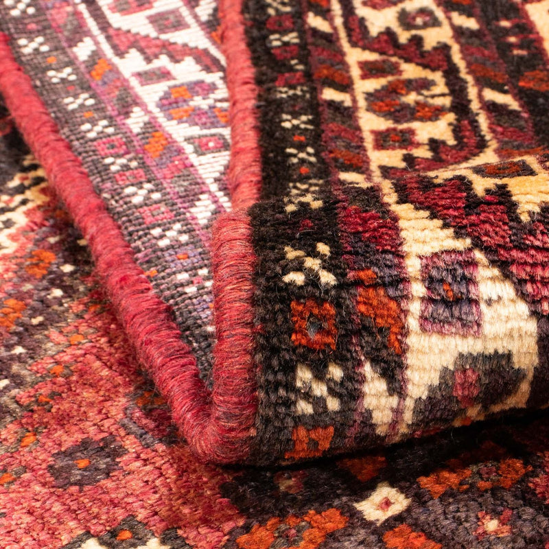 Tapis persan - Nomadic - 164 x 118 cm - rouge foncé