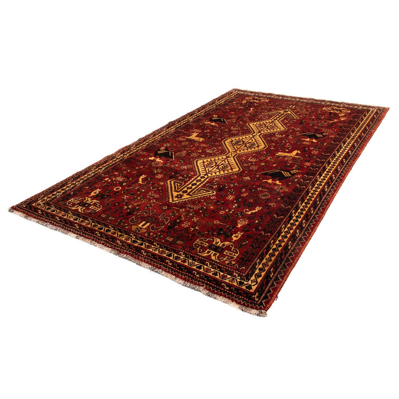 Tapis persan - Nomadic - 298 x 178 cm - rouge foncé