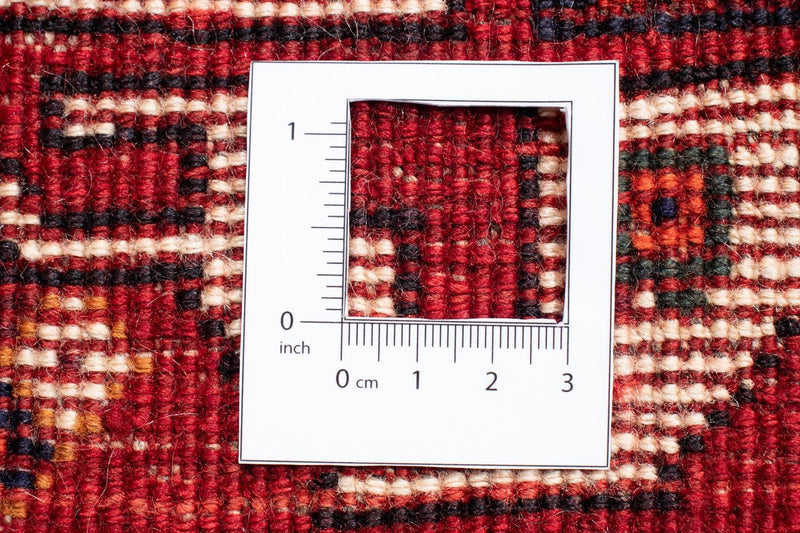 Tapis persan - Nomadic - 298 x 178 cm - rouge foncé