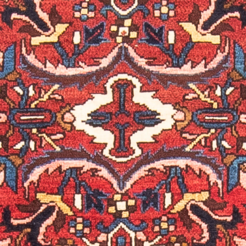 Tapis de couloir Tapis persan - Nomadic - 334 x 100 cm - rouge foncé
