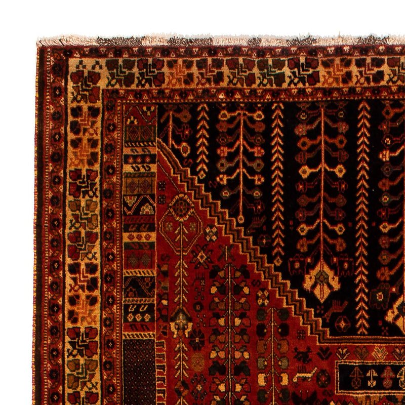 Tapis persan - Nomadic - 304 x 204 cm - rouge foncé