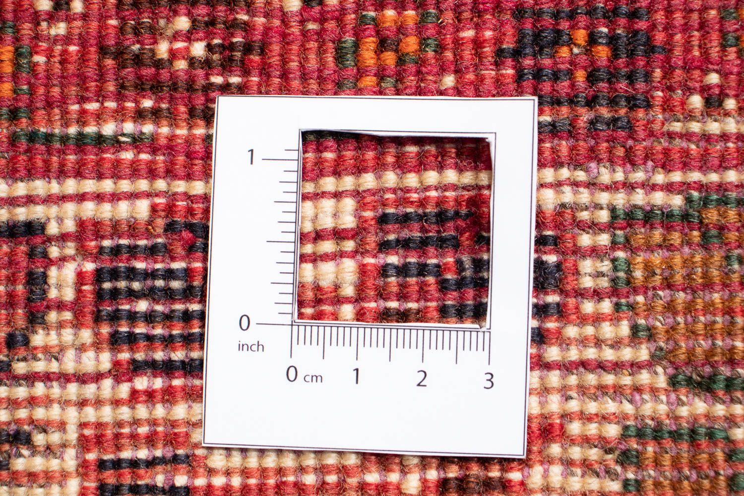 Tapis persan - Nomadic - 304 x 204 cm - rouge foncé