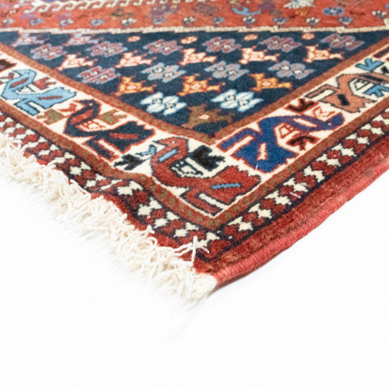 Tapis persan - Nomadic - 197 x 113 cm - rouge