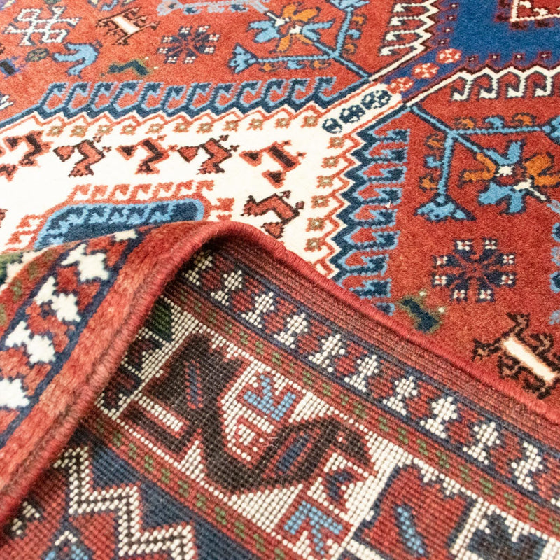 Tapis persan - Nomadic - 197 x 113 cm - rouge