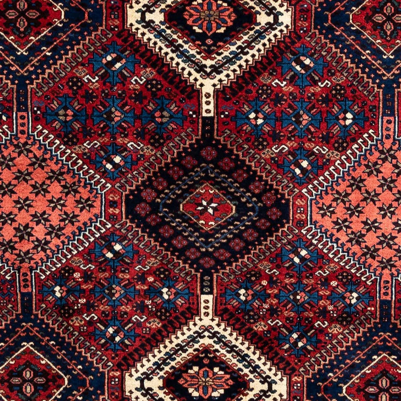 Tapis persan - Nomadic - 300 x 202 cm - rouge foncé