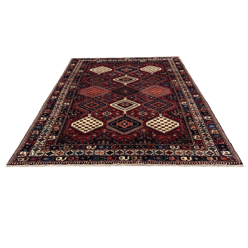 Tapis persan - Nomadic - 300 x 202 cm - rouge foncé