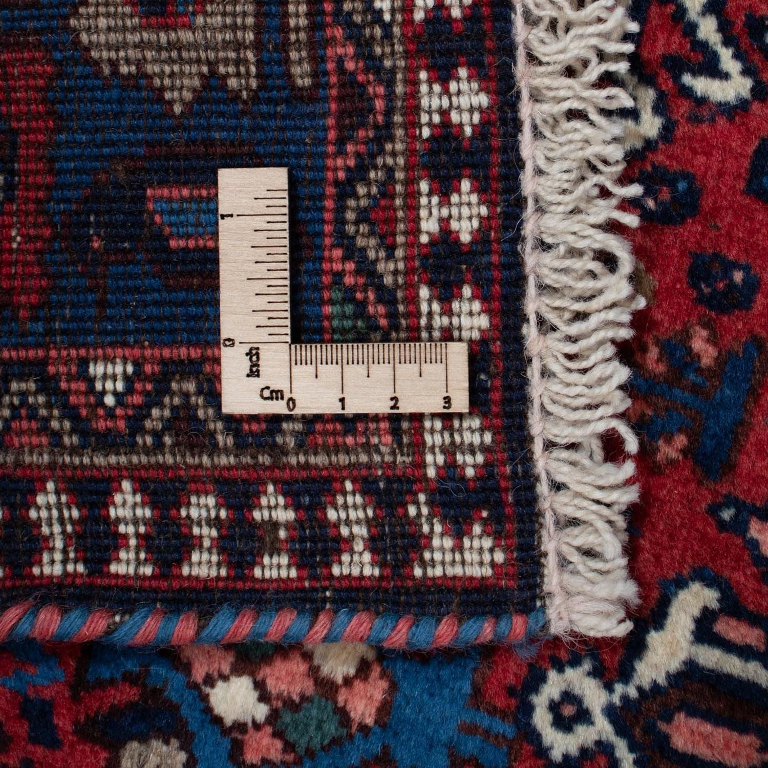 Tapis persan - Nomadic - 300 x 202 cm - rouge foncé