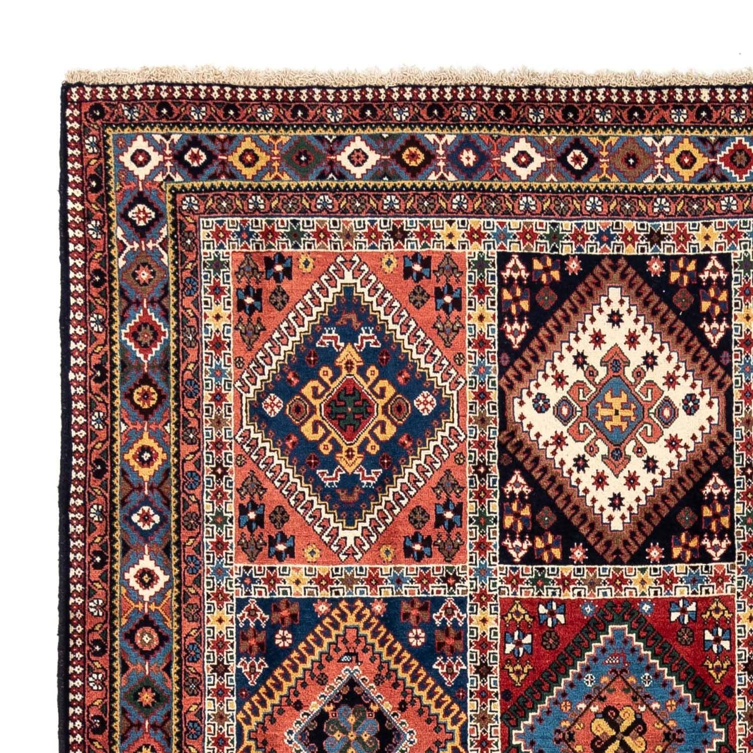 Tapis persan - Nomadic - 284 x 206 cm - rouge clair