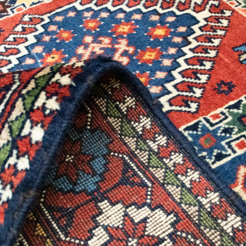 Tapis persan - Nomadic - 200 x 140 cm - multicolore