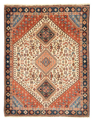 Tapis persan - Nomadic - 193 x 150 cm - beige