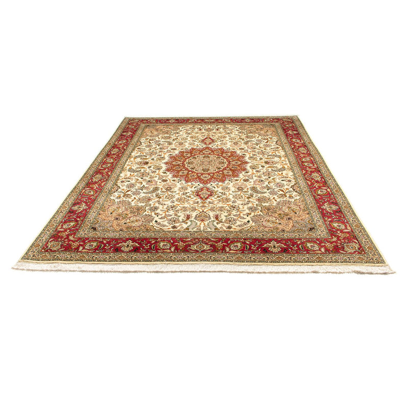 Tapis persan - Tabriz - Royal - 251 x 204 cm - beige
