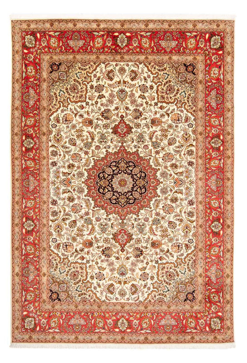 Tapis persan - Tabriz - Royal - 296 x 204 cm - rouge