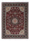 Tapis persan - Tabriz - Royal - 196 x 155 cm - rouge foncé