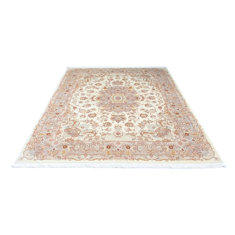 Tapis persan - Tabriz - Royal - 243 x 171 cm - beige