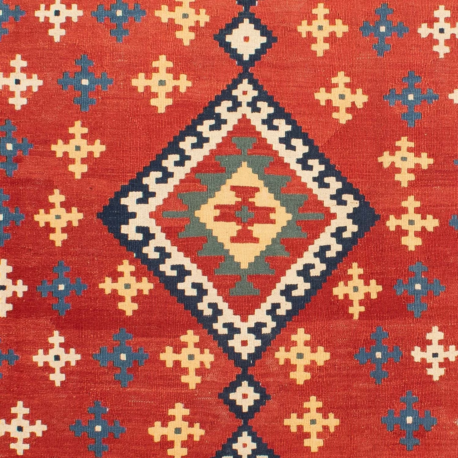 Tapis Kelim - Oriental - 307 x 200 cm - rouille