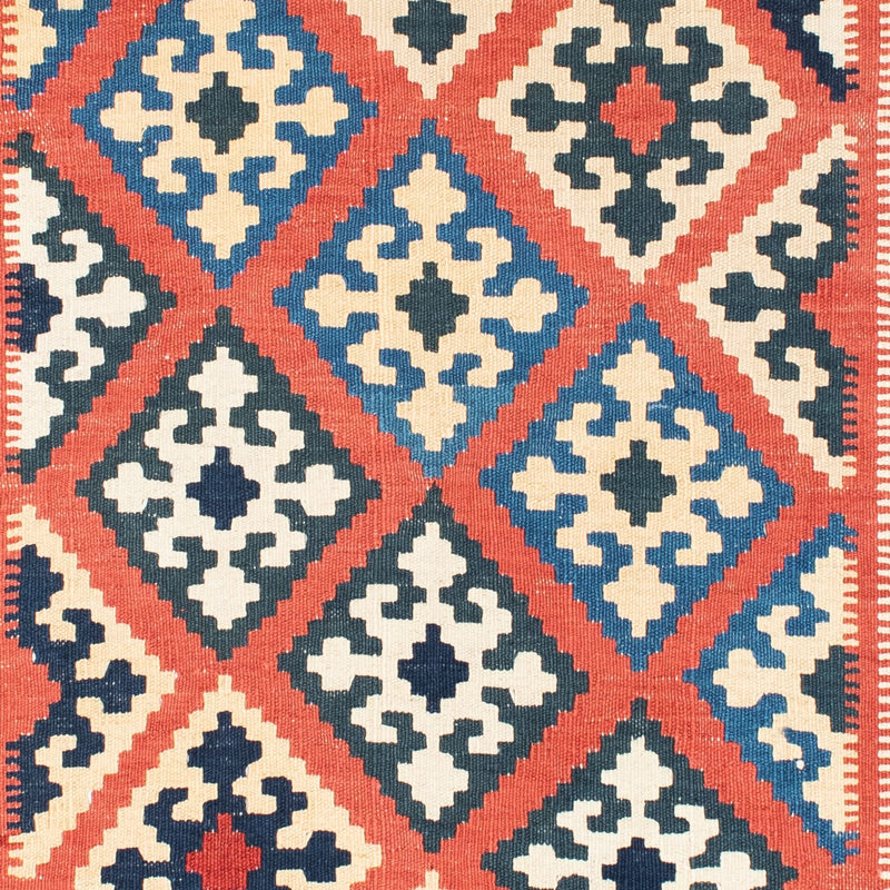 Kelim Teppich - Oriental 171 x 123 cm - hellrot