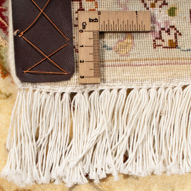 Tapis persan - Tabriz - Royal carré  - 210 x 202 cm - beige
