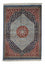 Tapis persan - Ghom - 84 x 60 cm - bleu foncé