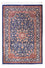 Perserteppich - Ghom 117 x 78 cm - dunkelblau