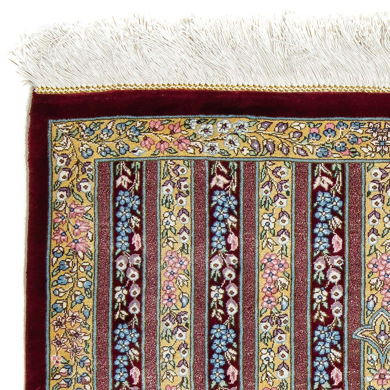 Tapis persan - Ghom - 86 x 60 cm - multicolore