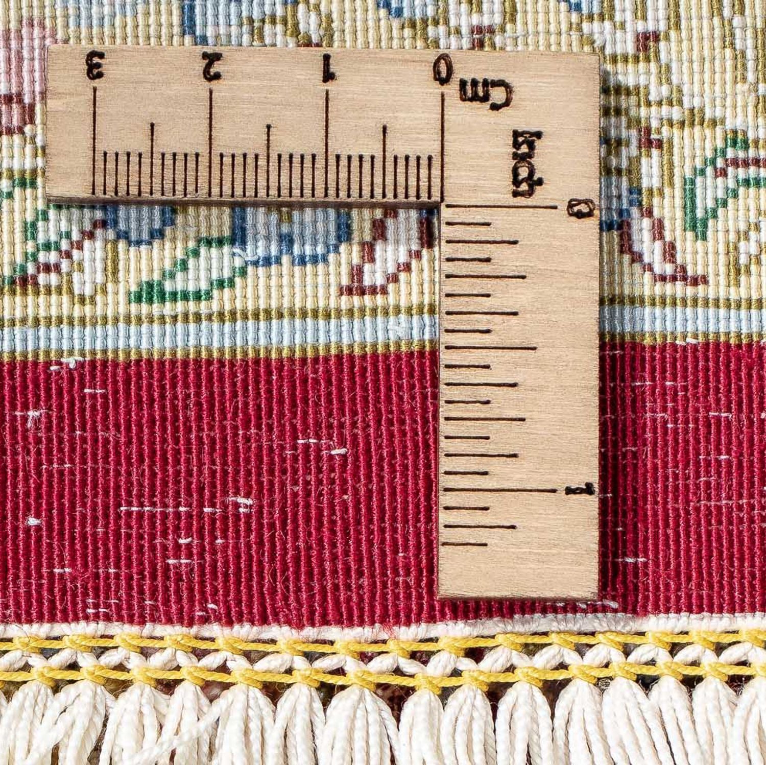 Tapis persan - Ghom - 86 x 60 cm - multicolore
