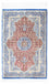 Perserteppich - Ghom 117 x 78 cm - blau