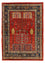 Tapis Gabbeh - Persan Kashkuli - 120 x 85 cm - rouge foncé