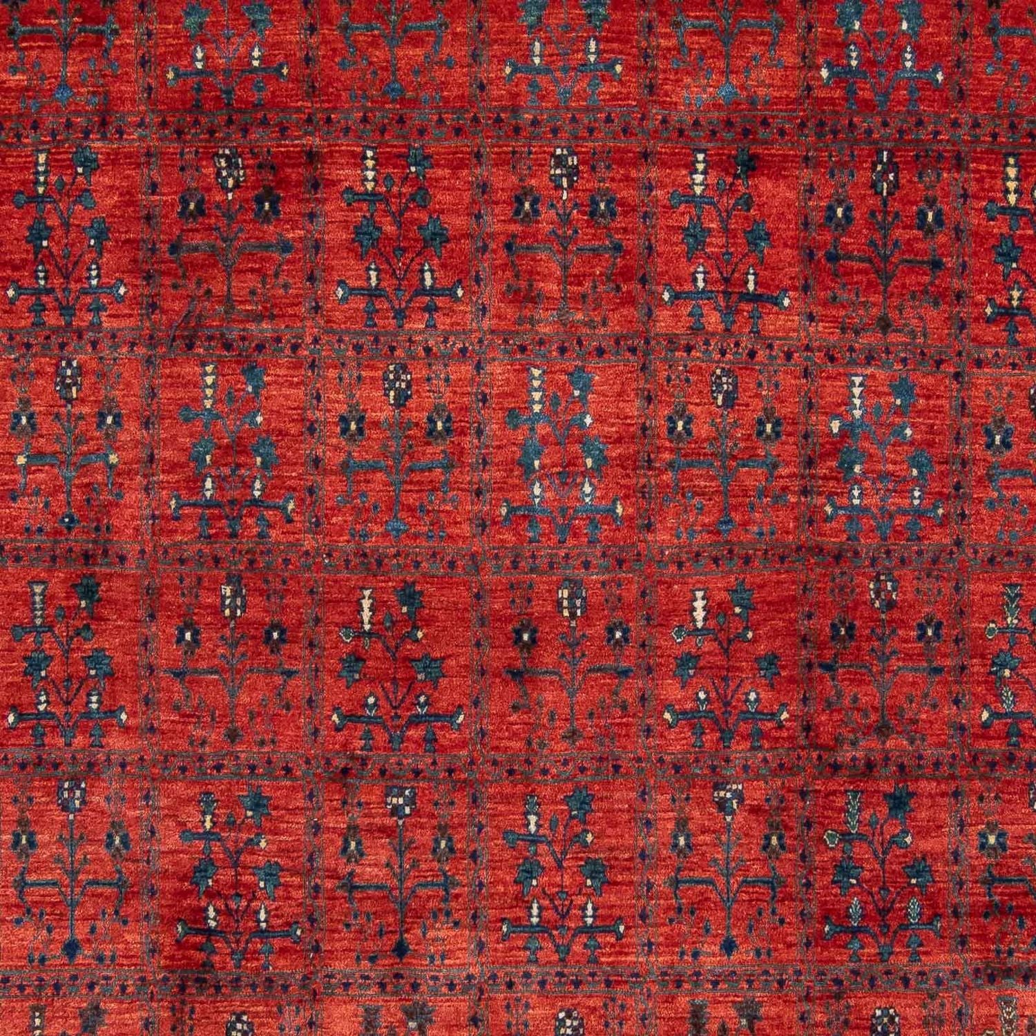 Tapis Gabbeh - Persan Kashkuli - 345 x 260 cm - rouge foncé