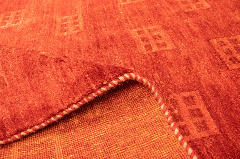Tapis Gabbeh - Persan - 239 x 167 cm - rouge