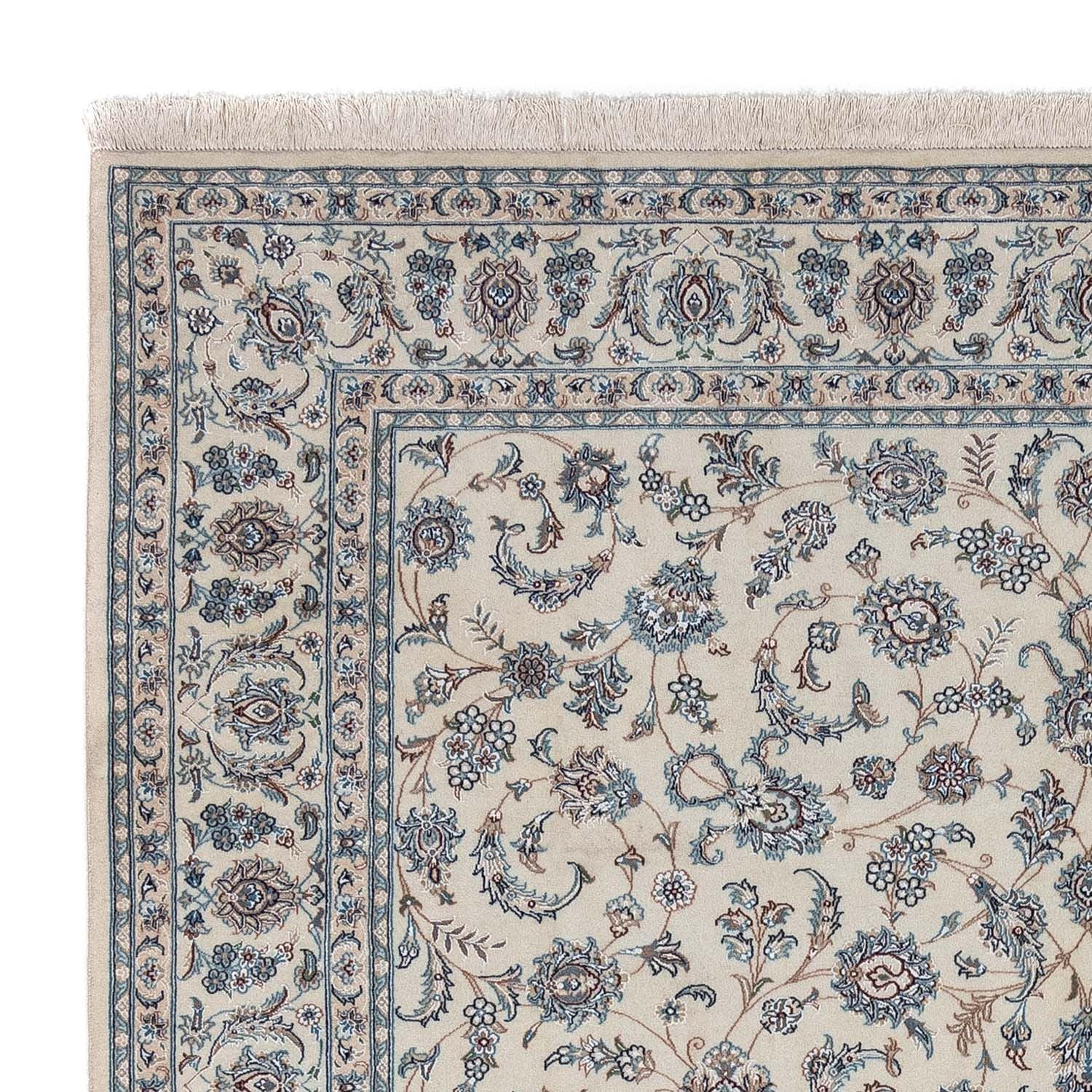 Tapis persan - Nain - Royal - 300 x 250 cm - argent