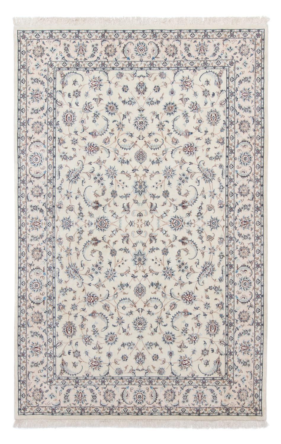 Tapis persan - Nain - Royal - 300 x 199 cm - argent