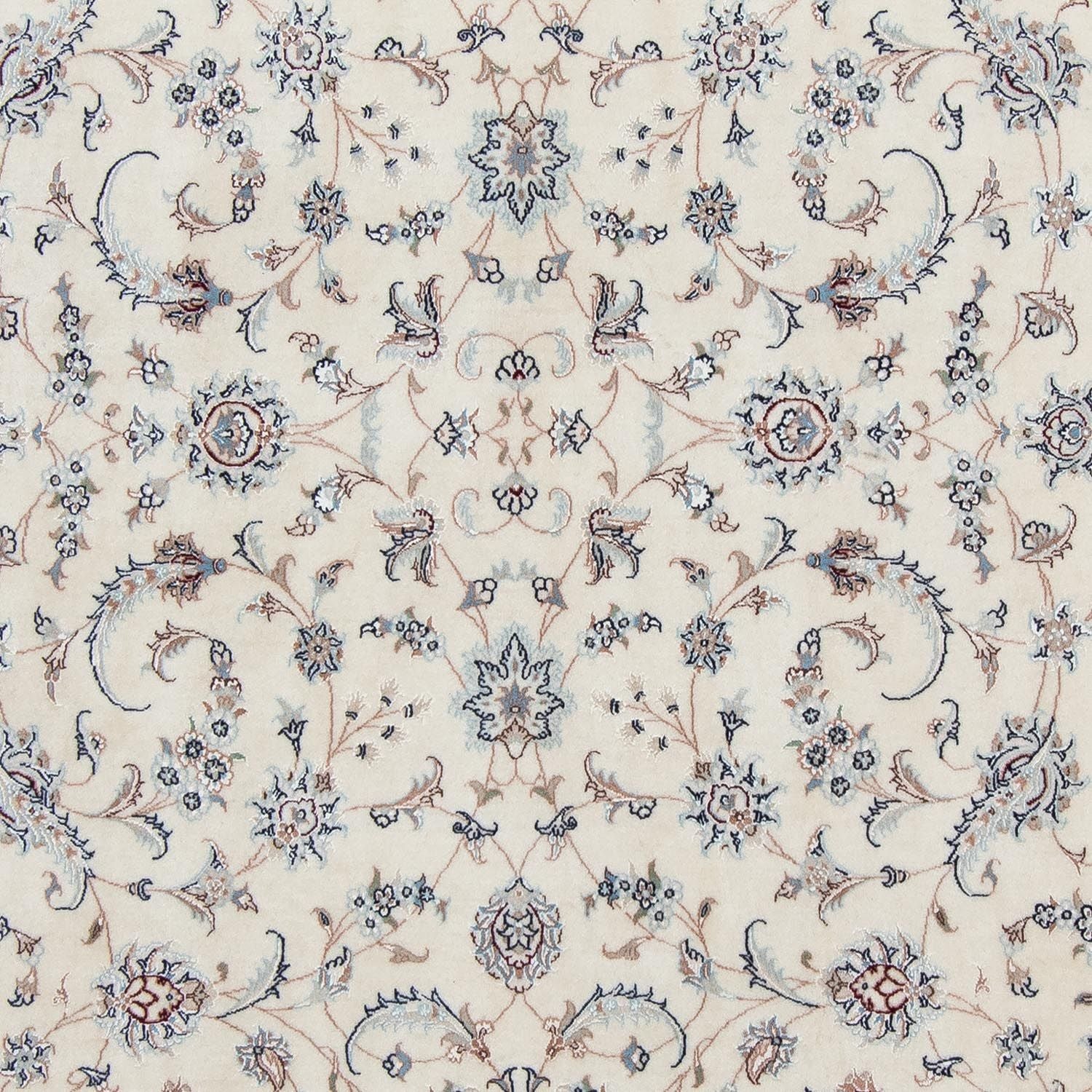 Tapis persan - Nain - Royal - 300 x 199 cm - argent