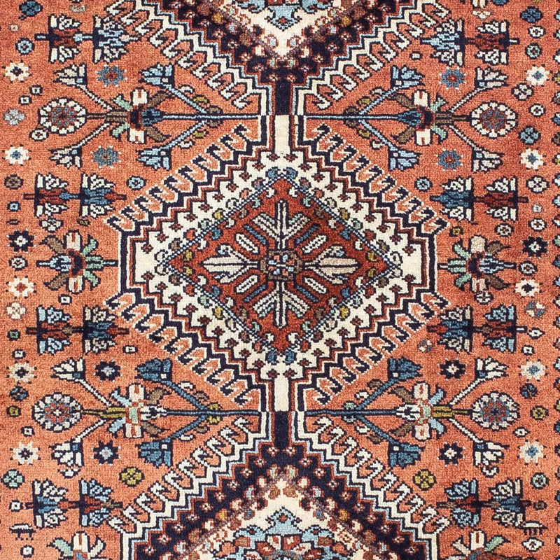 Tapis persan - Nomadic - 152 x 100 cm - rouge clair