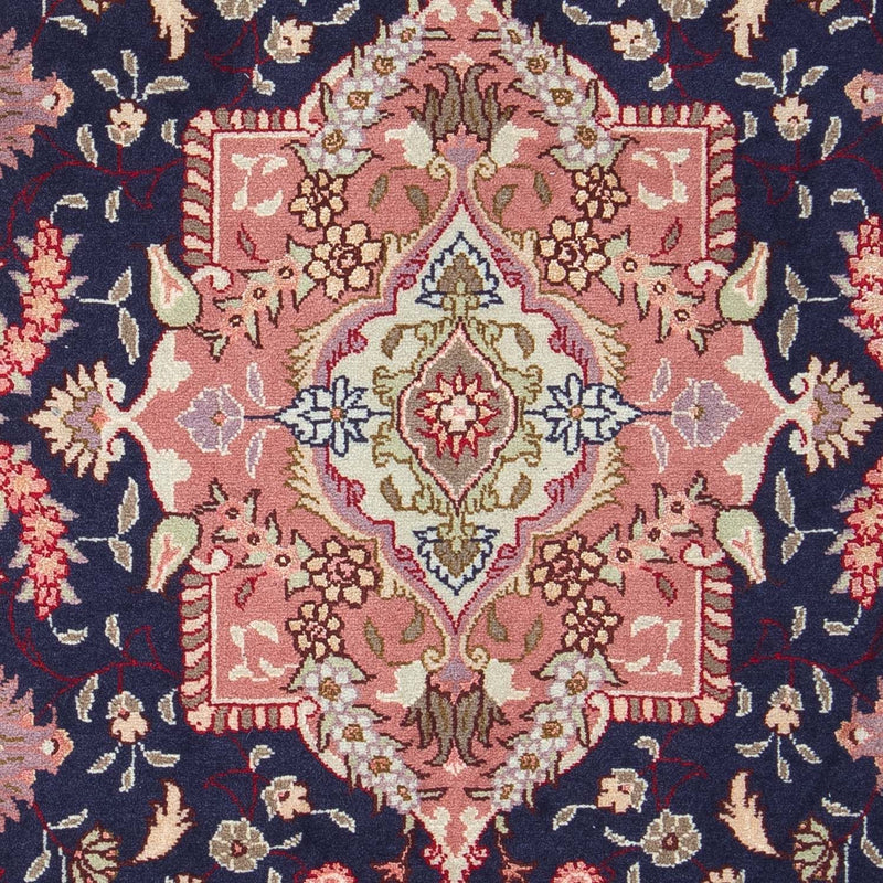 Perserteppich - Täbriz - Royal 90 x 60 cm - dunkelblau