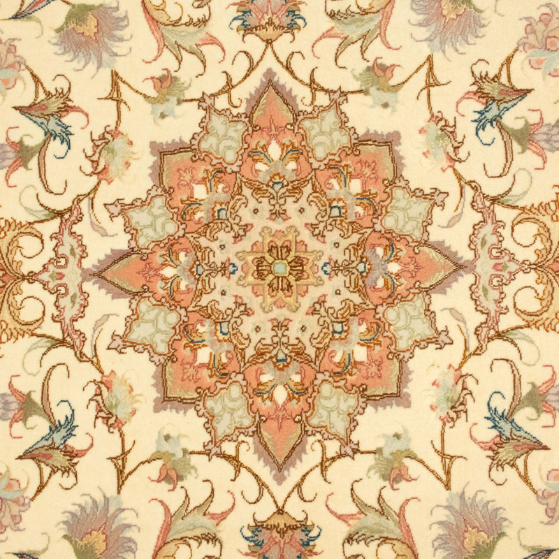 Tapis persan - Tabriz - Royal - 150 x 104 cm - beige