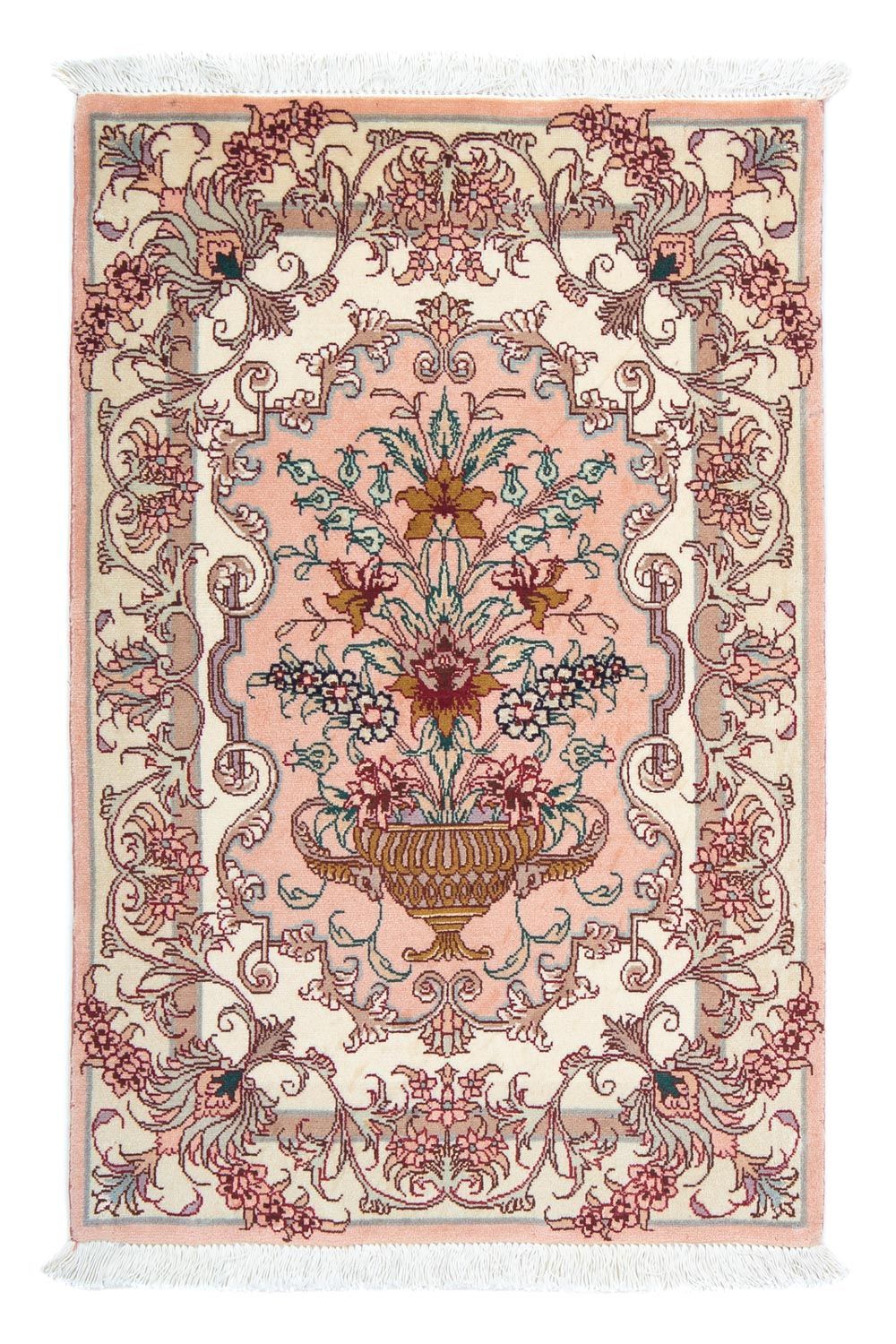 Perserteppich - Täbriz - Royal 90 x 60 cm - beige