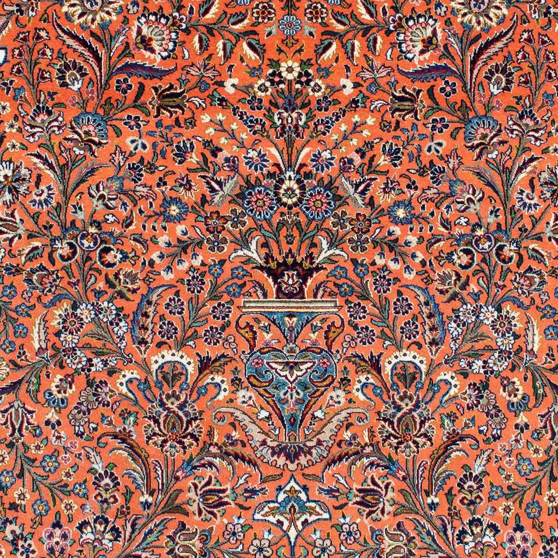Tapis persan - Ghom - 219 x 135 cm - rouille