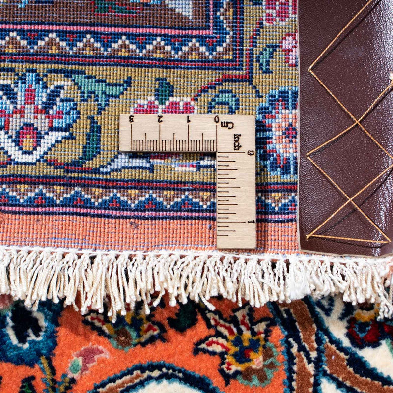 Tapis persan - Ghom - 219 x 135 cm - rouille