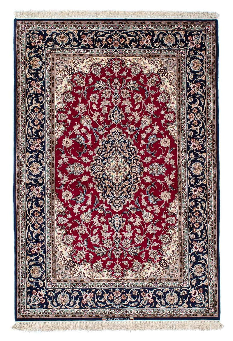 Seidenteppich - Ghom Seide - Premium 200 x 130 cm Teppichbrücke