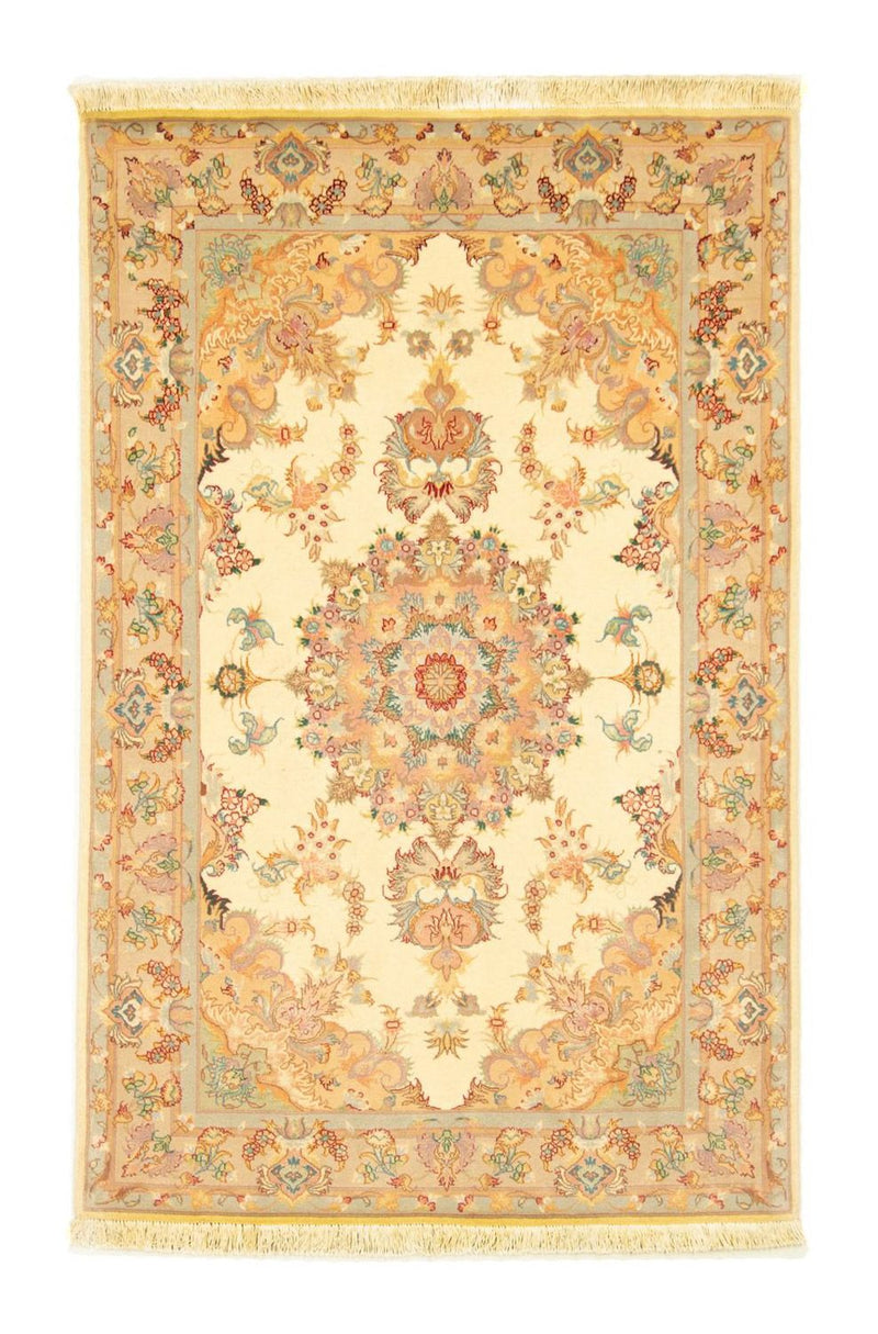 Tapis persan - Tabriz - Royal - 154 x 102 cm - beige