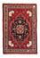 Tapis Gabbeh - Persan Kashkuli - 88 x 61 cm - rouge