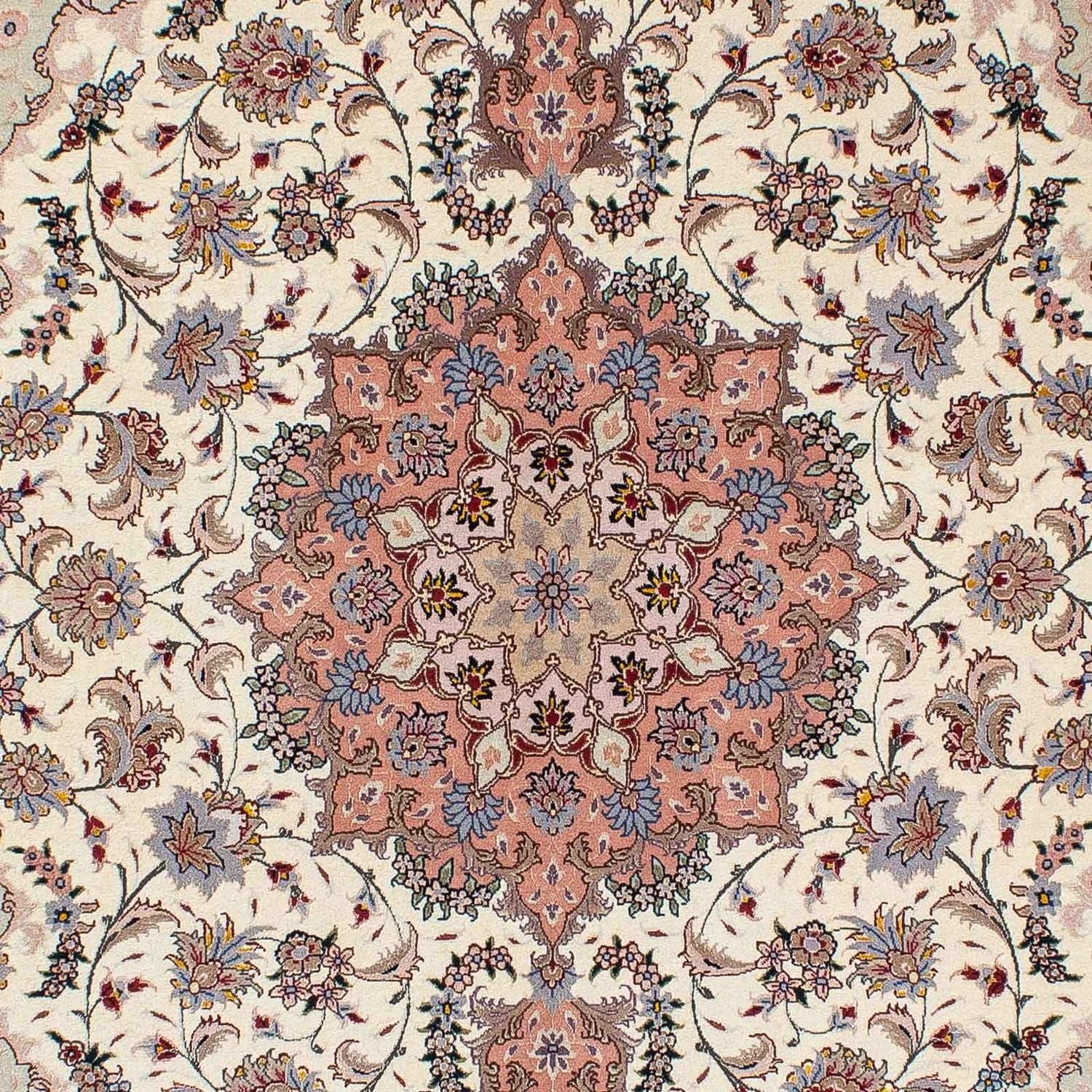 Tapis persan - Tabriz - Royal - 205 x 154 cm - beige