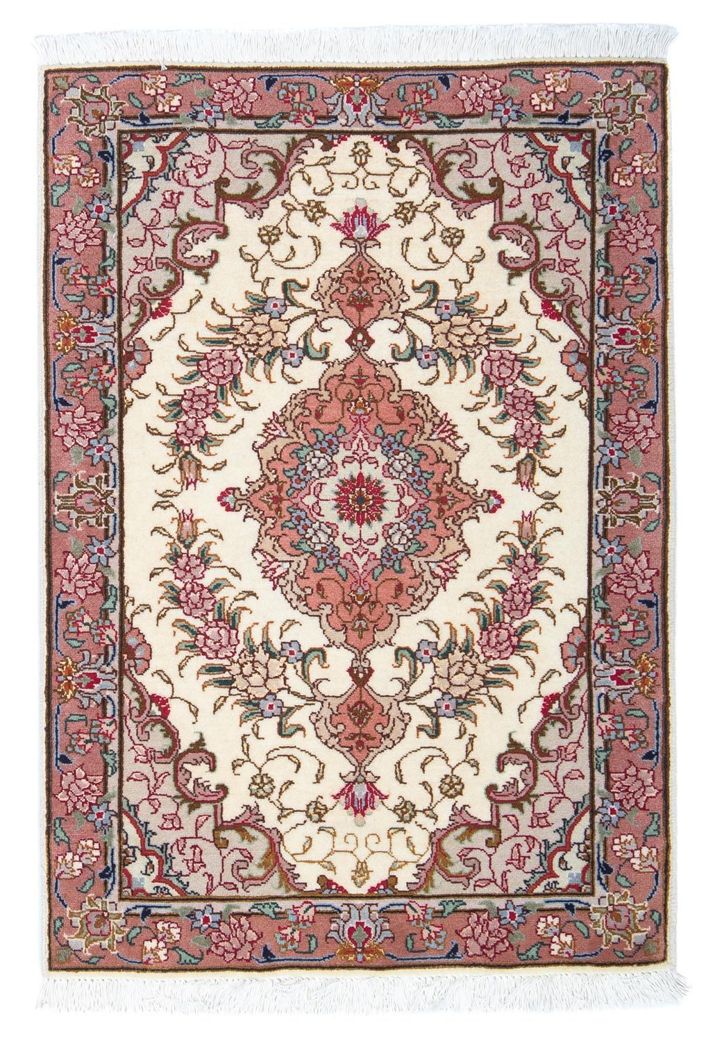 Perserteppich - Täbriz - Royal 87 x 60 cm - beige