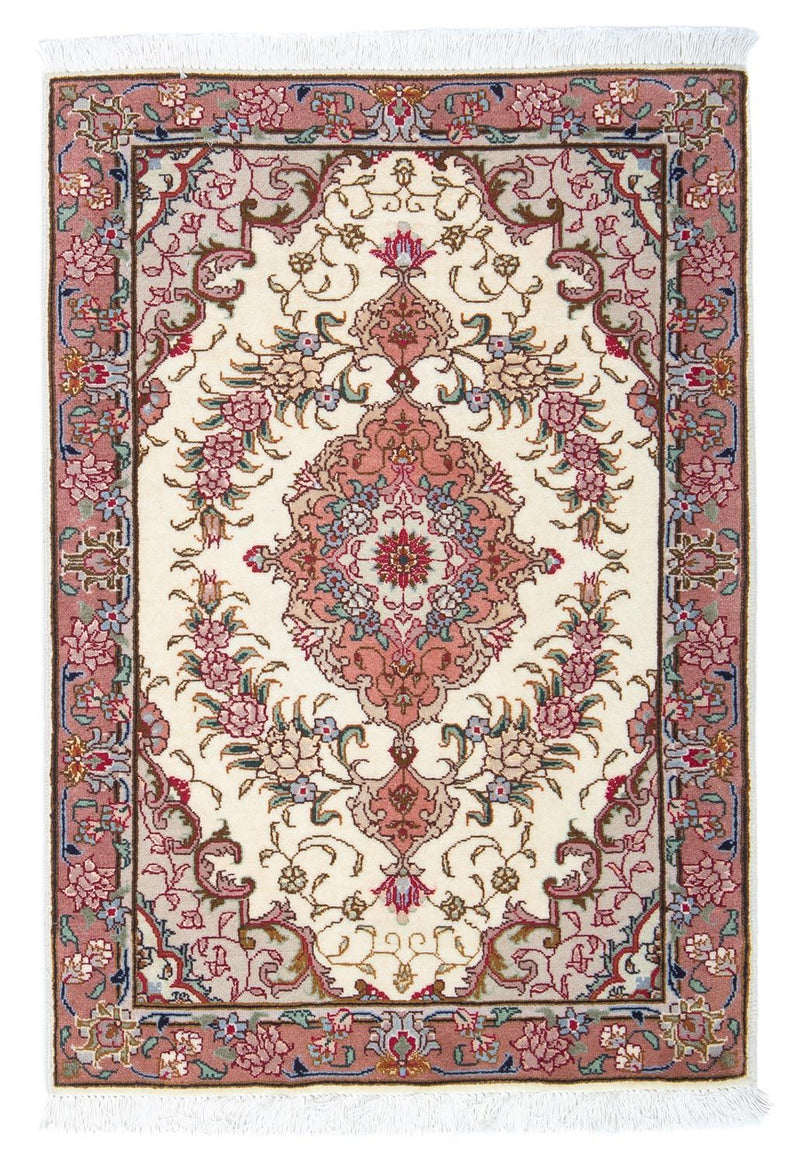 Perserteppich - Täbriz - Royal 87 x 60 cm - beige