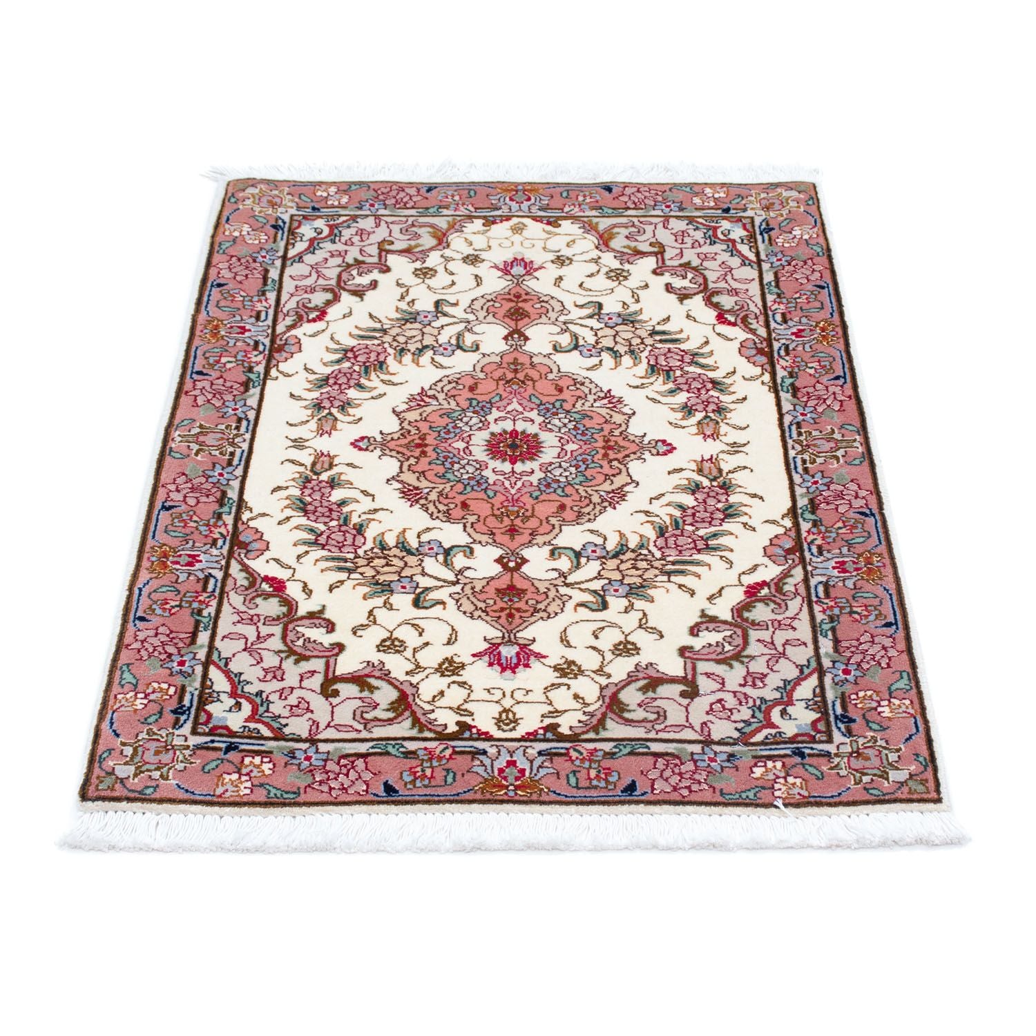 Perserteppich - Täbriz - Royal 87 x 60 cm - beige