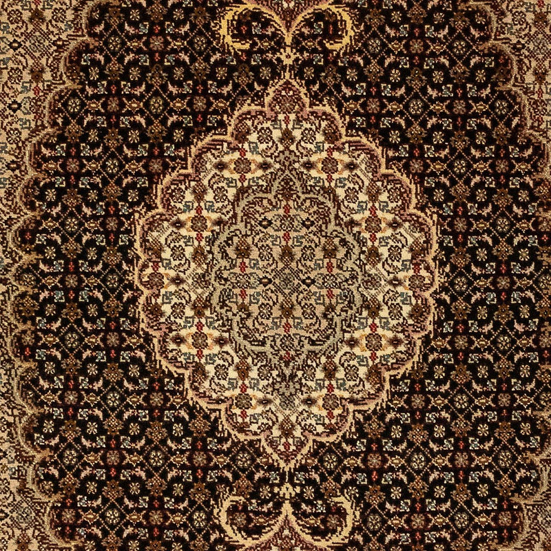 Tapis persan - Tabriz - Royal - 120 x 80 cm - bleu foncé