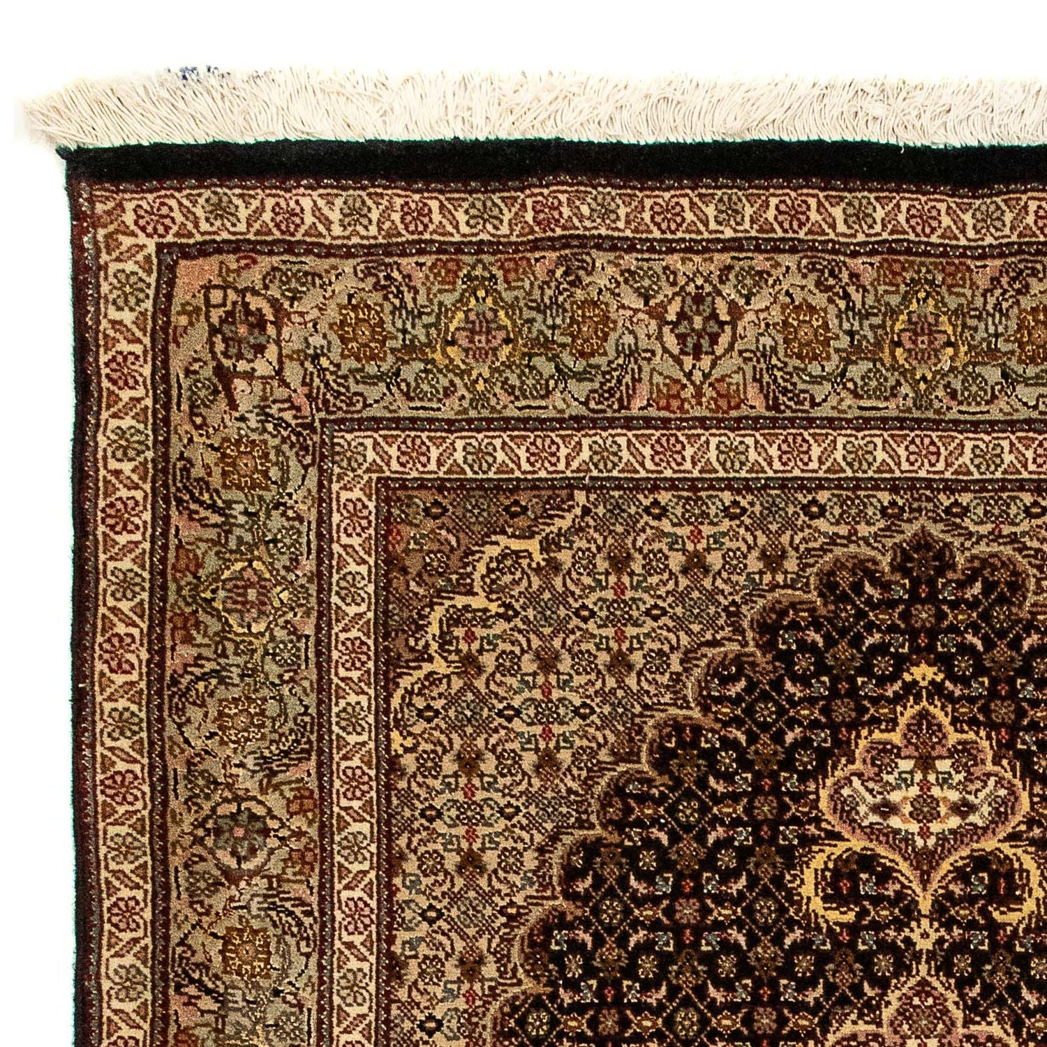 Tapis persan - Tabriz - Royal - 120 x 80 cm - bleu foncé