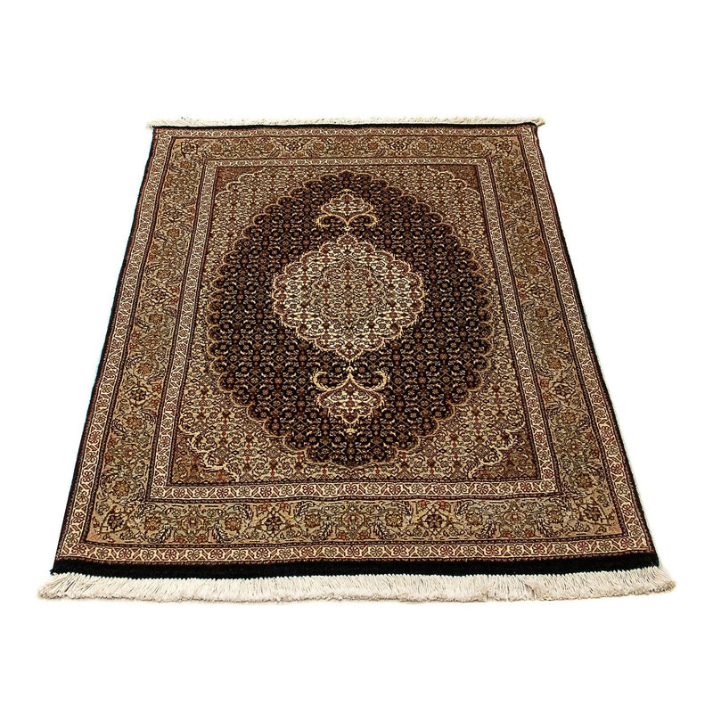 Tapis persan - Tabriz - Royal - 120 x 80 cm - bleu foncé